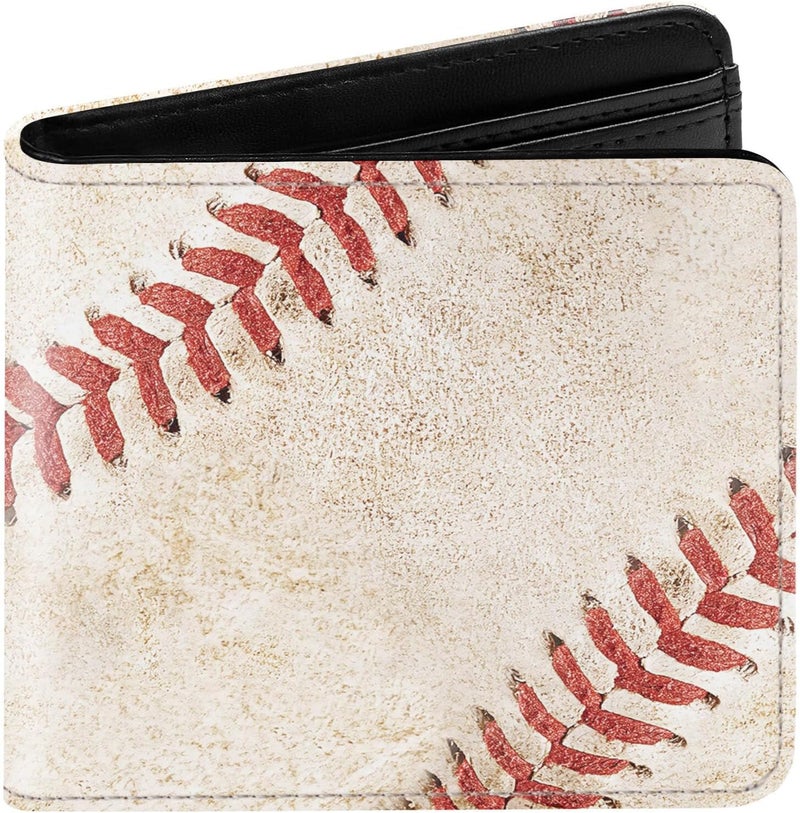 Amutta Kids Wallet for Boys, Baseball Teen Boys Wallet for Kids Ages 4-5-6-7-8-9-10-11-12-13-14-15-16, Leather Wallet for Teen Boy, Baseball Wallets - Teenage Teenager Gifts for Boy Christmas Birthday - Image 1